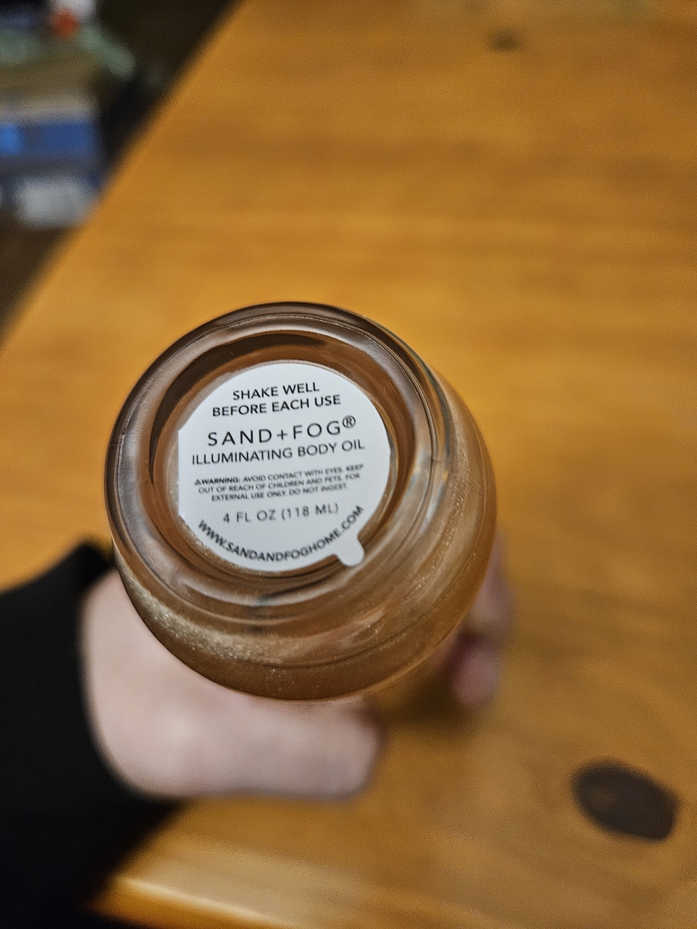 SAND + FOG Sweet Honey Illuminating Body Oil - - Picture 5 of 5